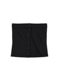 Blusa Strapless Top - Black