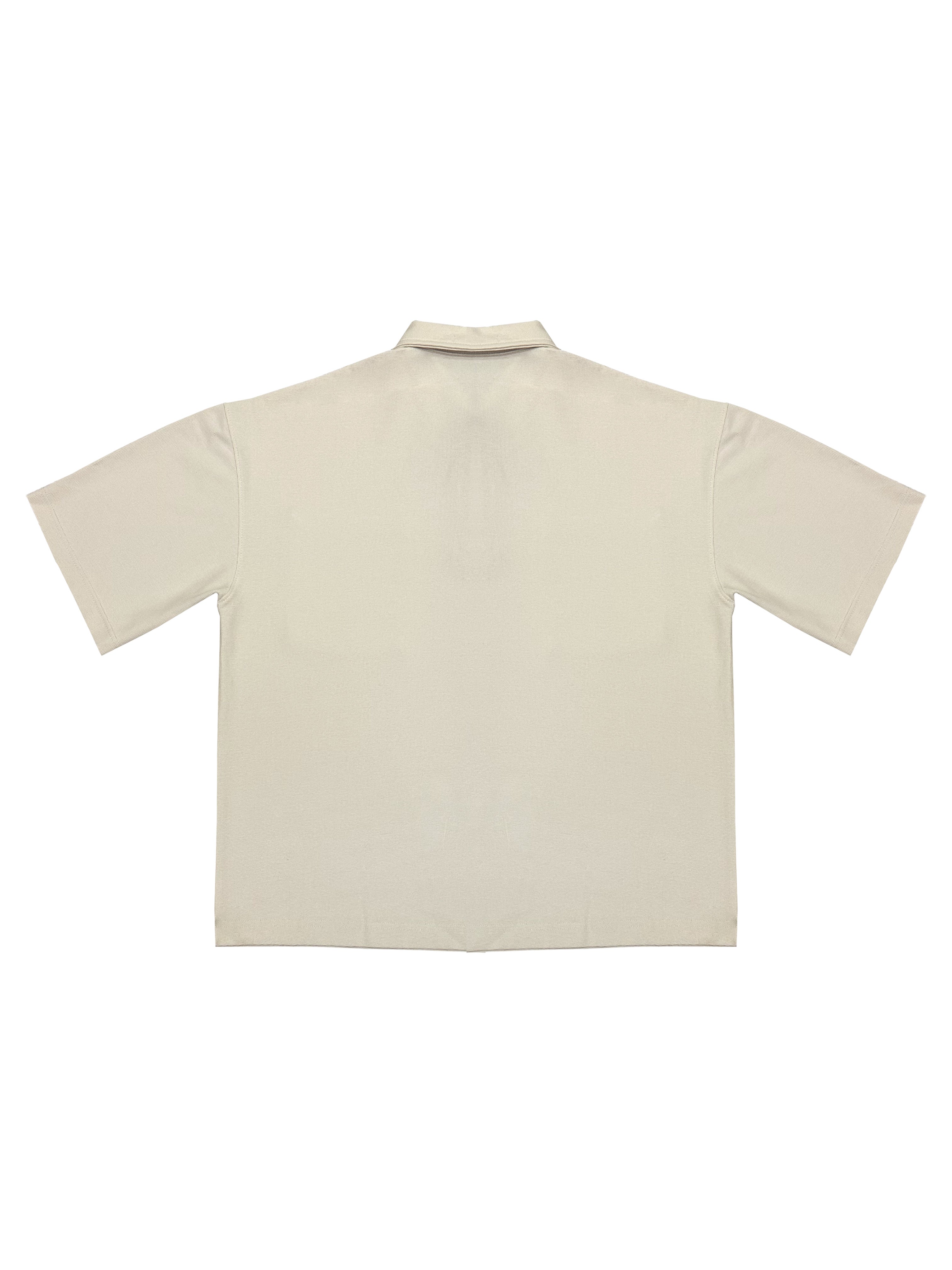 Sudadera Quarter Zip - Beige